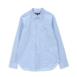 BLUE/WHITE HORIZONTAL STRIPED SHIRT